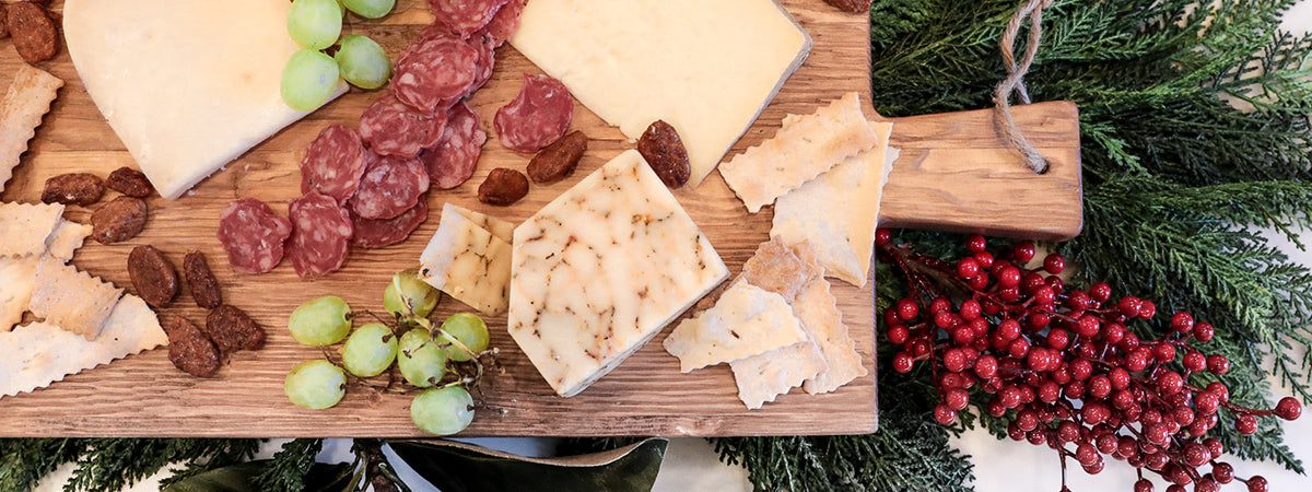 BUILDING A HOLIDAY CHARCUTERIE BOARD