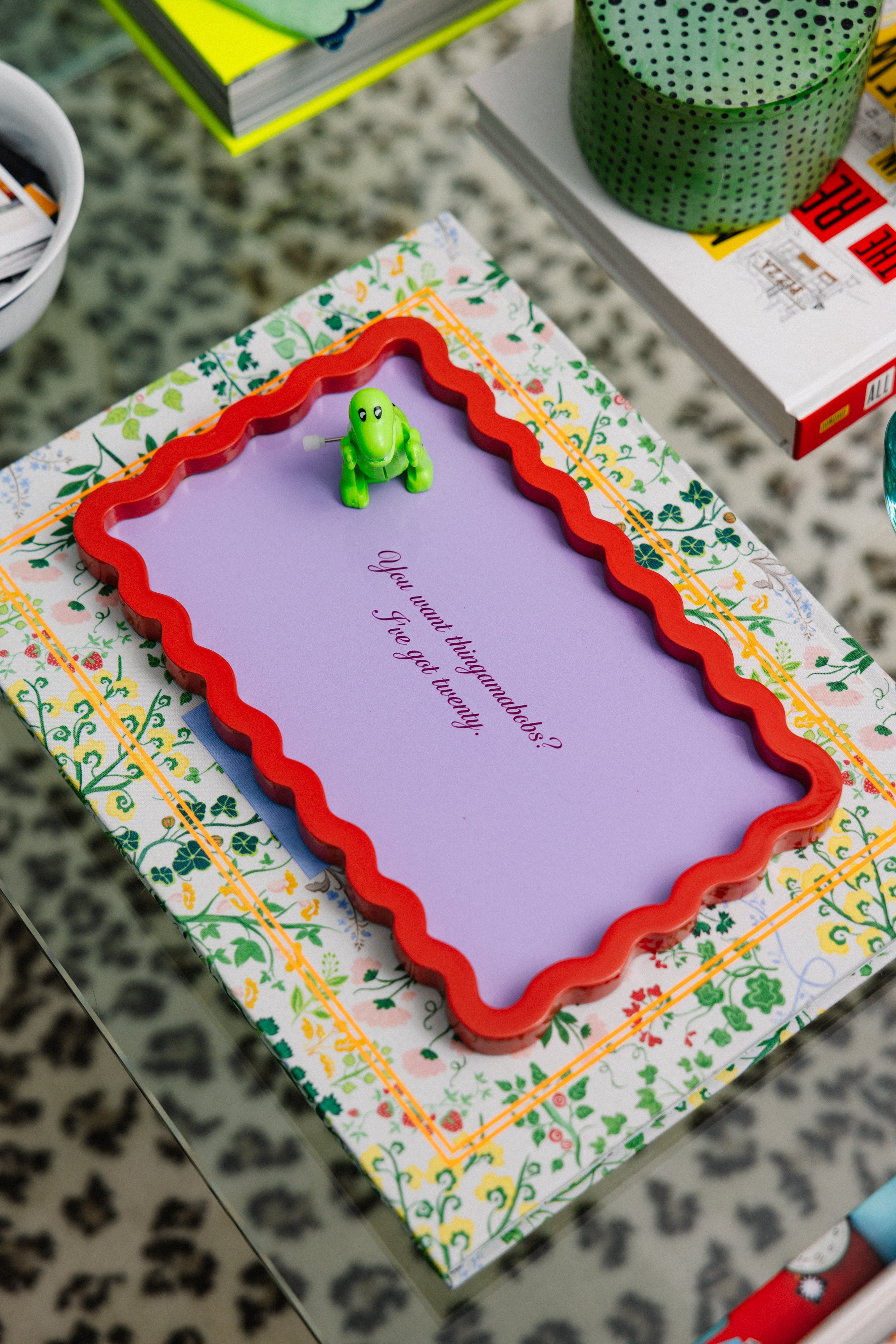 Thingamabobs Lacquer Tray – Lucy's Market