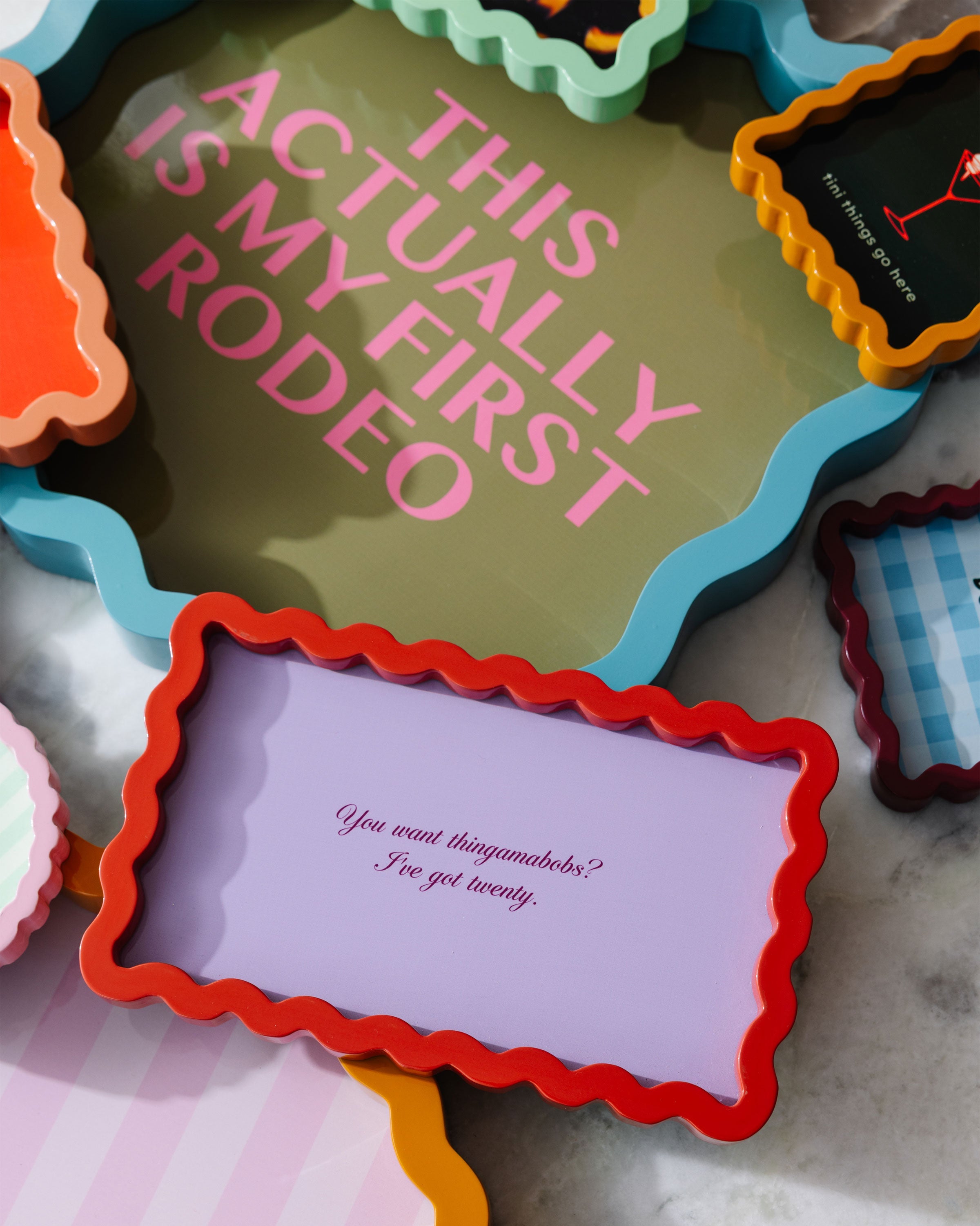 Thingamabobs Lacquer Tray – Lucy's Market