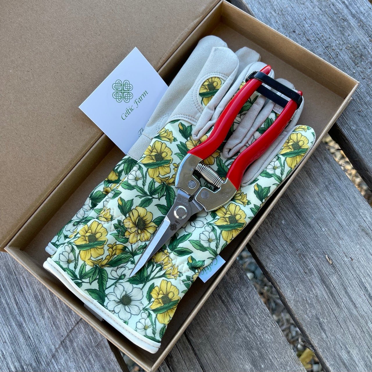 gardening gloves gift Garden Gift Box