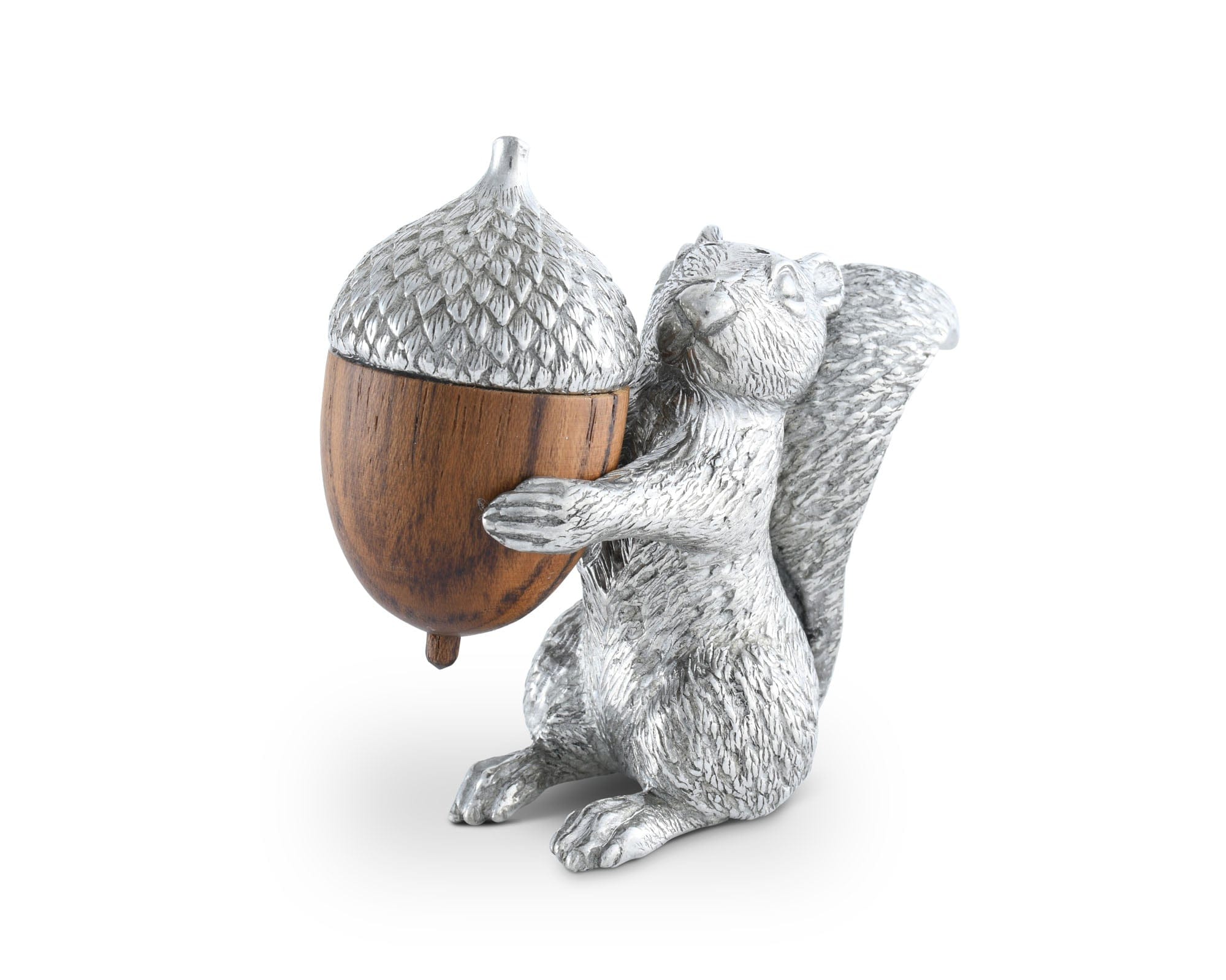 Vagabond House Squirrel with Wood Acorn Salt & Pepper Shakers - Thumbnail 5