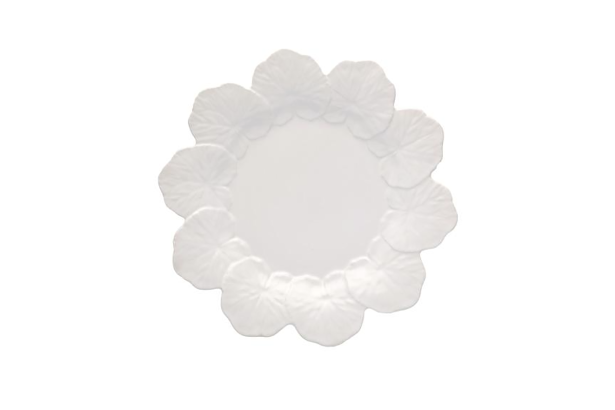 Bordallo Pinheiro Geranium Salad Plate